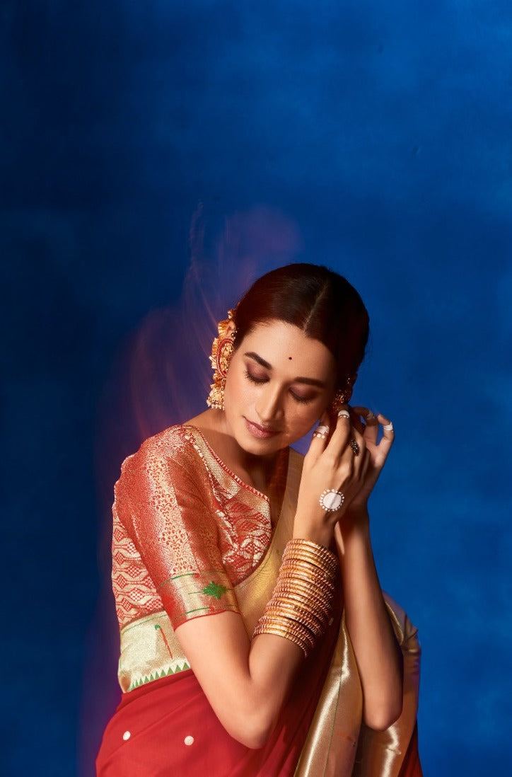 Paithani saree shoot asmita Gaikwad | Saree, Saree styles, Beautiful saree